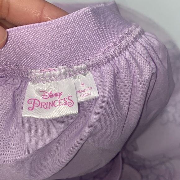 Disney Princess Girl’s 2 Piece Set Short Sleeve Ruffle Top Matching Tutu 6 NWOT - Picture 10 of 10